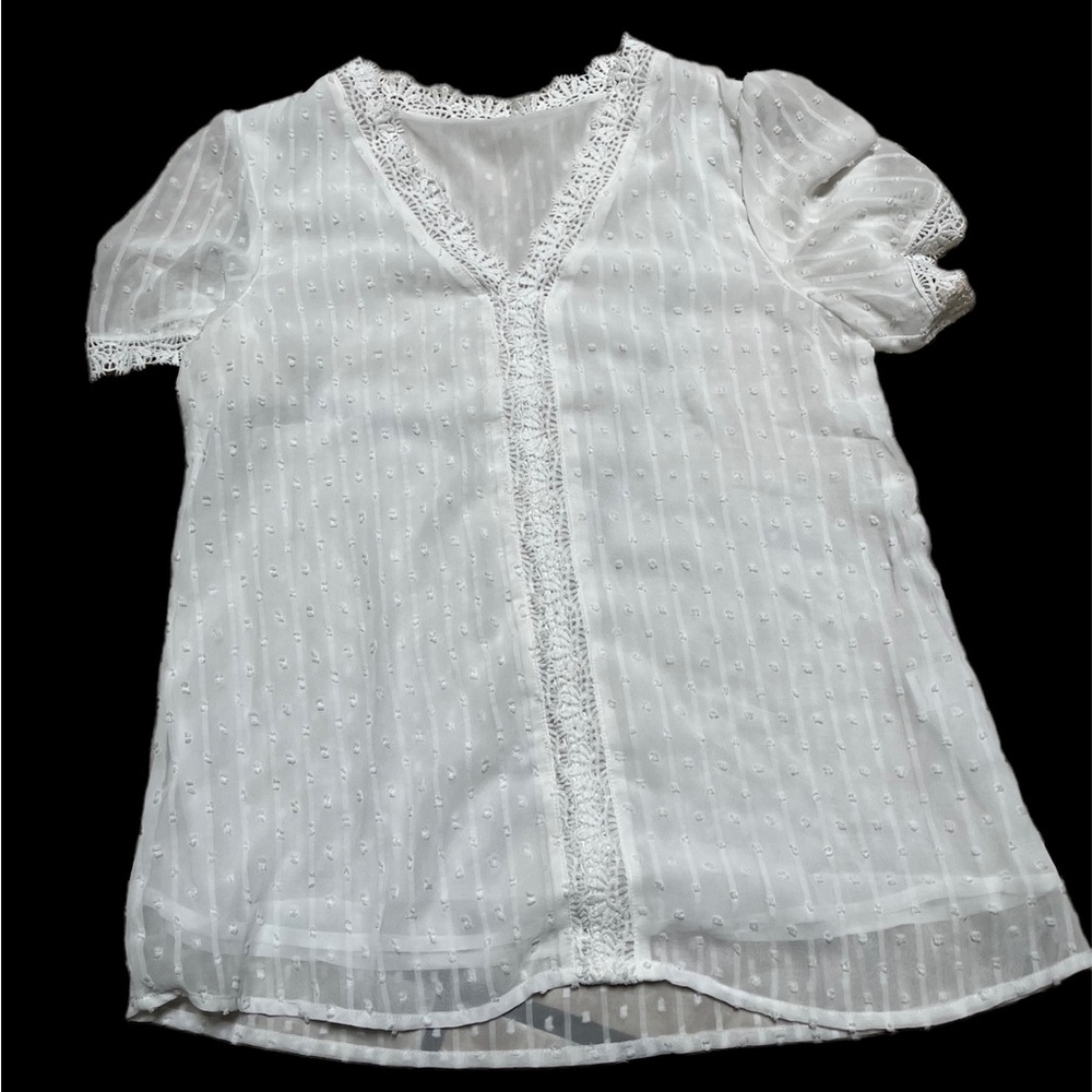 Lace western style shirt